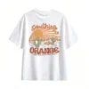 Funny Back Print T-Shirt for Men Women