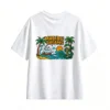白t Mailibu Dreams Vintage Travel Poster T-Shirt