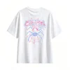 白t Funny Back Print T-Shirt