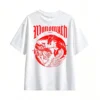 白t Monomyth Coffee Knight vs Dragon Gothic Red Black Graphic T-Shirt