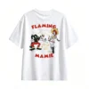 Funny Back Print T-Shirt for Women Men