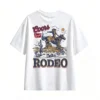 白t Coors Banquet Rodeo Vintage Western Graphic T-Shirt