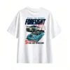 Retro Futuristic Racing Cars Graphic T-Shirt