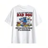 白t Funny Back Print T-Shirt