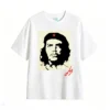 白t Tees with prints of Argentine national heroes