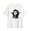 白t Tees with prints of Argentine national heroes