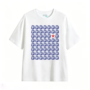 Tees with prints of Argentine national heroes