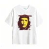白t Tees with prints of Argentine national heroes