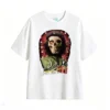 白t Tees with prints of Argentine national heroes