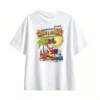 VINTAGE AMERICAN BEACH VACATION DUCK WITH SUNGLASSES PRINT TEE
