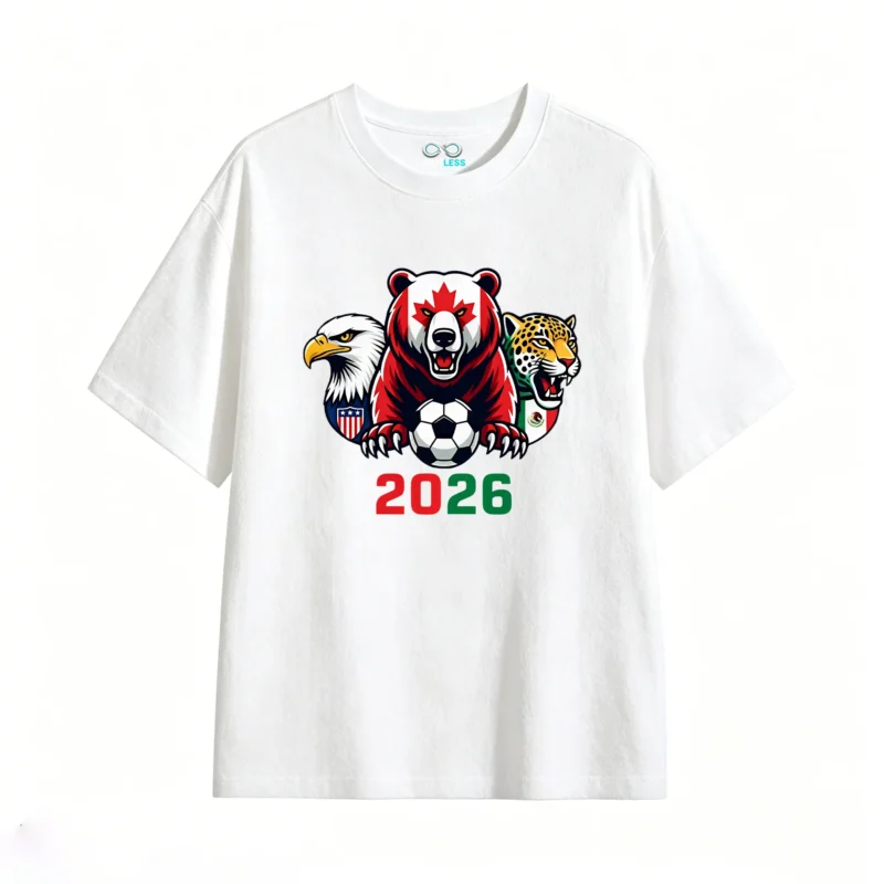2026 FIFA World Cup USA Canada Mexico Joint Host T-Shirt