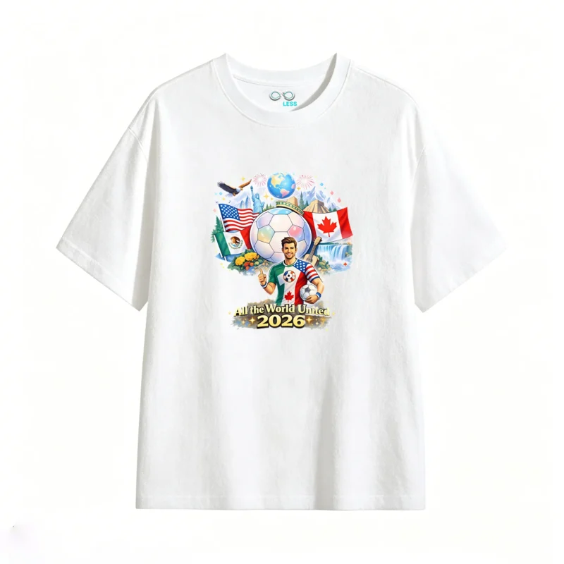 2026 FIFA World Cup USA Canada Mexico Joint Host Celebration T-Shirt