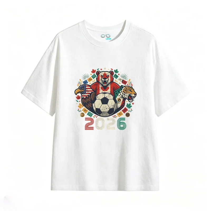2026 FIFA World Cup Canada Mexico USA Co-Hosts T-Shirt