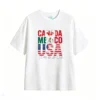 白t正 FIFA World Cup 2026 Canada Mexico USA Host Nations Flag T-Shirt