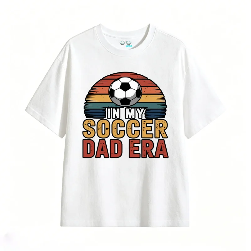 Retro Vintage Soccer Dad Era T-Shirt