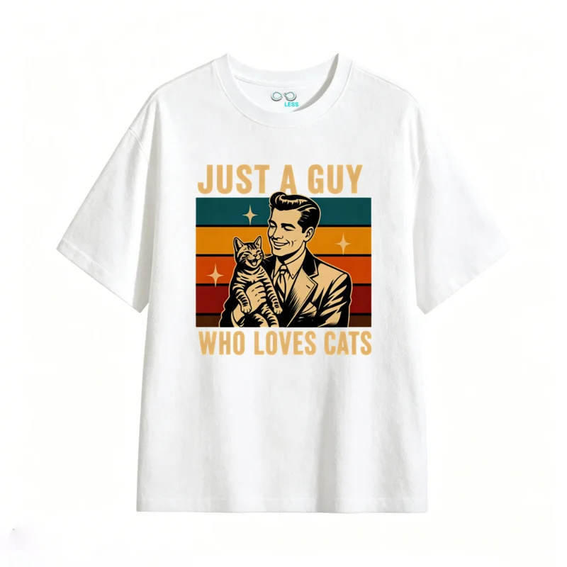 Cool Cat Lover T-Shirt - Funny Cat Mom Dad Gift