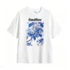 Flowering Branches Blue and White Blossoms T-Shirt