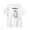 White Horse Head and Neck Artistic Illustration T-Shirt