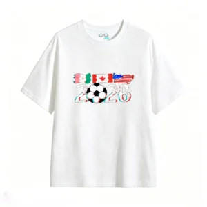 2026 FIFA World Cup Mexico Canada USA Tri-Nation Soccer T-Shirt