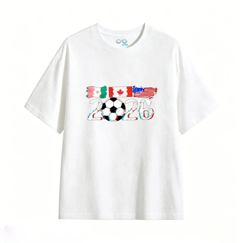 2026 FIFA World Cup Mexico Canada USA Tri-Nation Soccer T-Shirt
