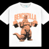 Unisex Benchzilla Godzilla Gym Weightlifting Cotton T-Shirt