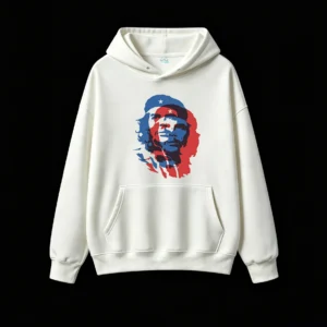 白卫 Hooded sweatshirts printed with Argentine national heroes