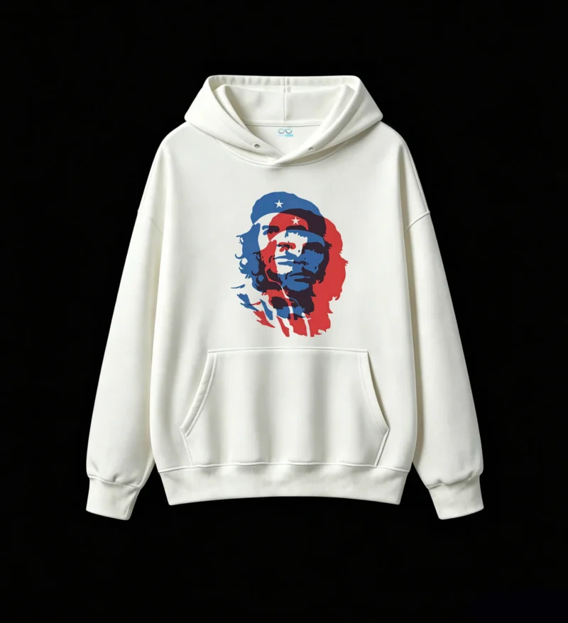 白卫 Hooded sweatshirts printed with Argentine national heroes