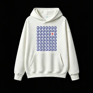 白卫 Hooded sweatshirts printed with Argentine national heroes