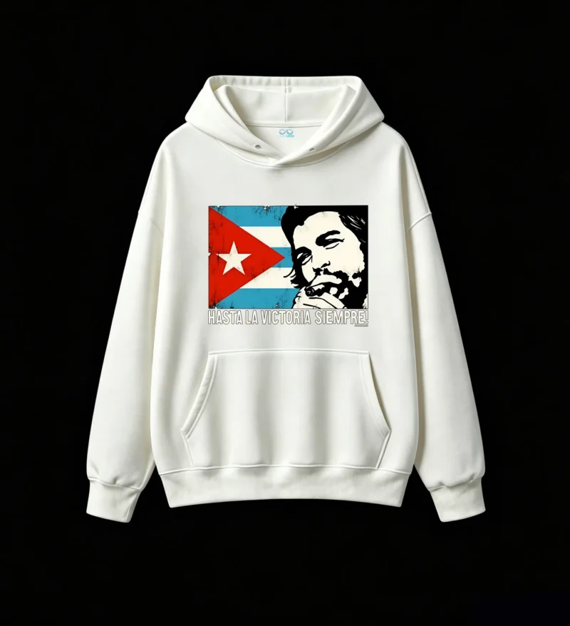 白卫 Hooded sweatshirts printed with Argentine national heroes