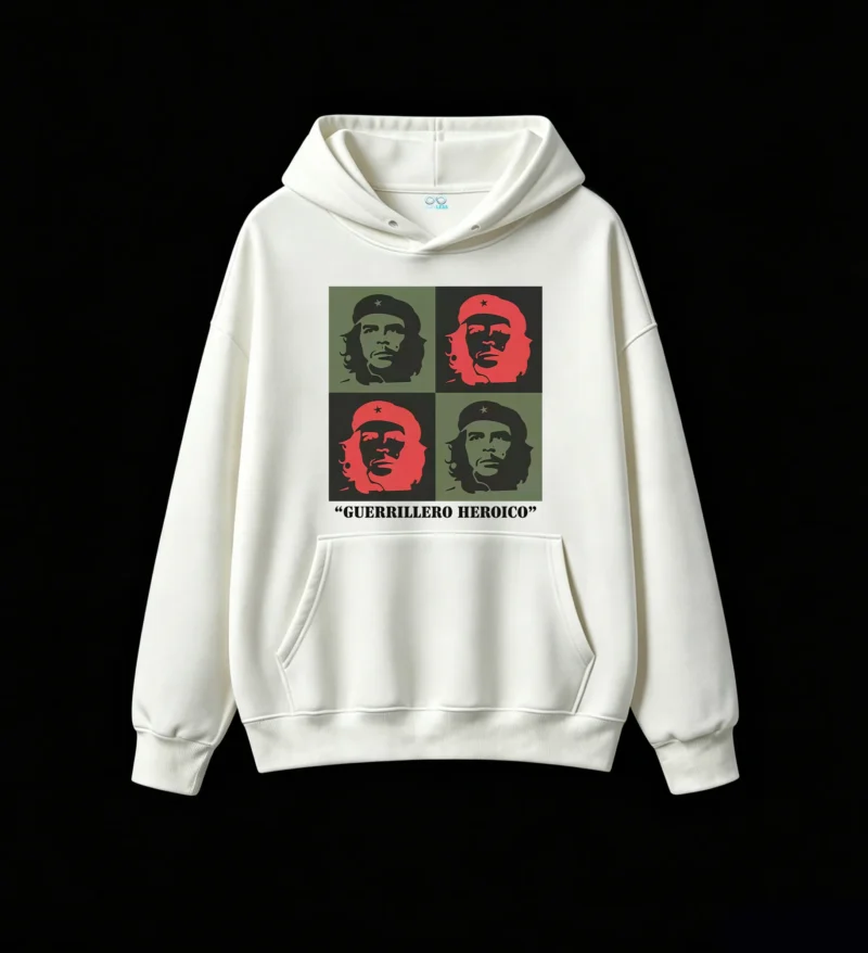 白卫 Hooded sweatshirts printed with Argentine national heroes