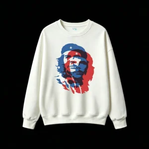 白卫 Crew neck hoodies printed with Argentine national heroes