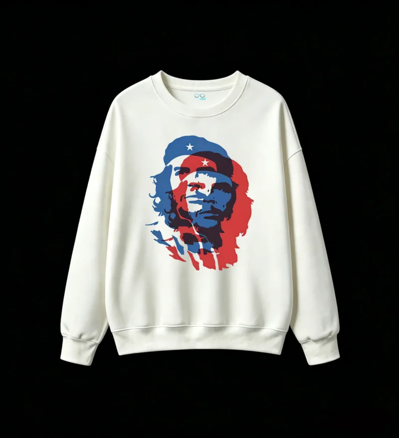 白卫 Crew neck hoodies printed with Argentine national heroes