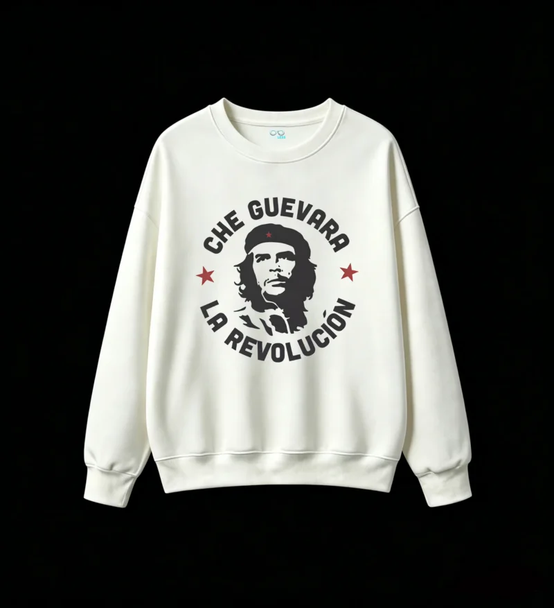 白卫 Crew neck hoodies printed with Argentine national heroes