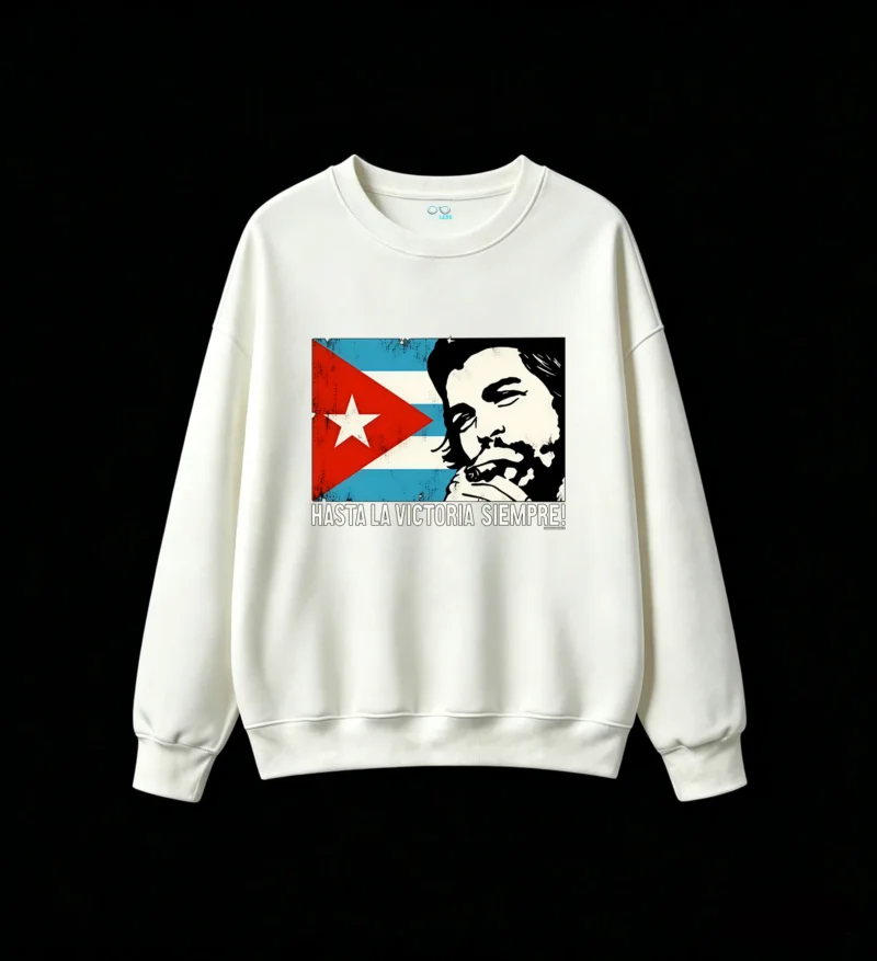 白卫 Crew neck hoodies printed with Argentine national heroes