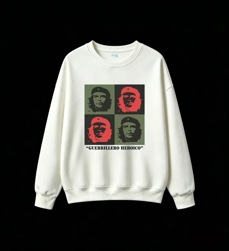 白卫 Crew neck hoodies printed with Argentine national heroes