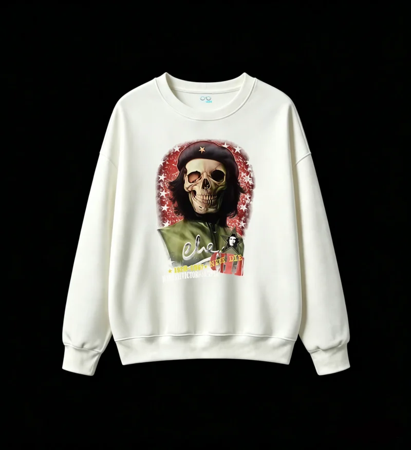 白卫 Crew neck hoodies printed with Argentine national heroes