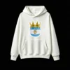 Bai Weizheng Jersey cómodo de mezcla de algodón de primera calidad con bolsillo delantero, tejido suave y transpirable para hombre, mujer y niño; ropa urbana informal; regalo perfecto para las fiestas, los cumpleaños y el día a día