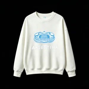 Monumental Argentina Football Stadium Hoodie