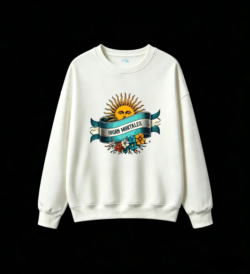 Unisex Oversized Hoodless Sweatshirt Casual Streetwear Crew Neck Pullover