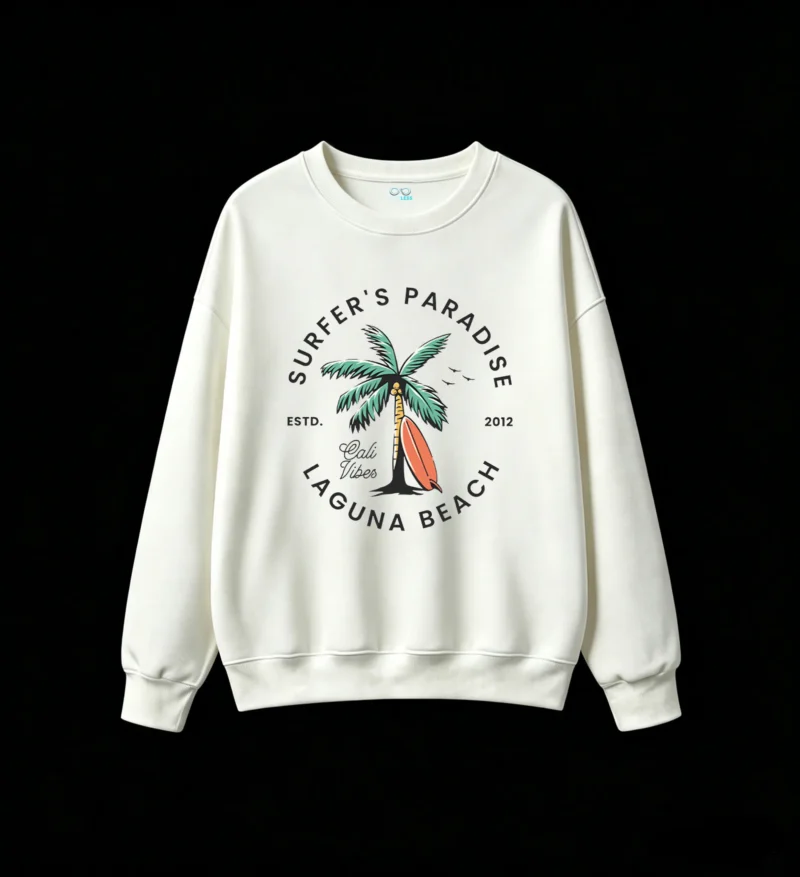 白卫正 Surfer's Paradise Laguna Beach Unisex Hoodie