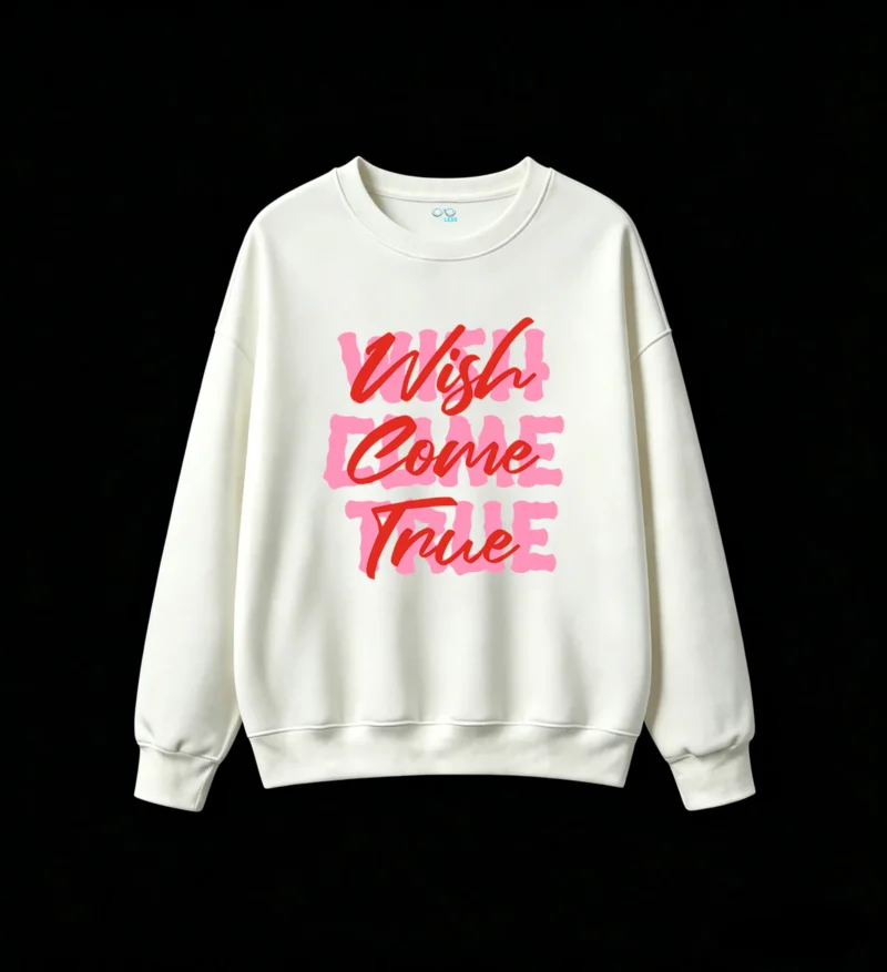 Unisex Oversized Hoodless Sweatshirt