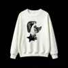 Black and White Dog Collage Graphic Hoodie