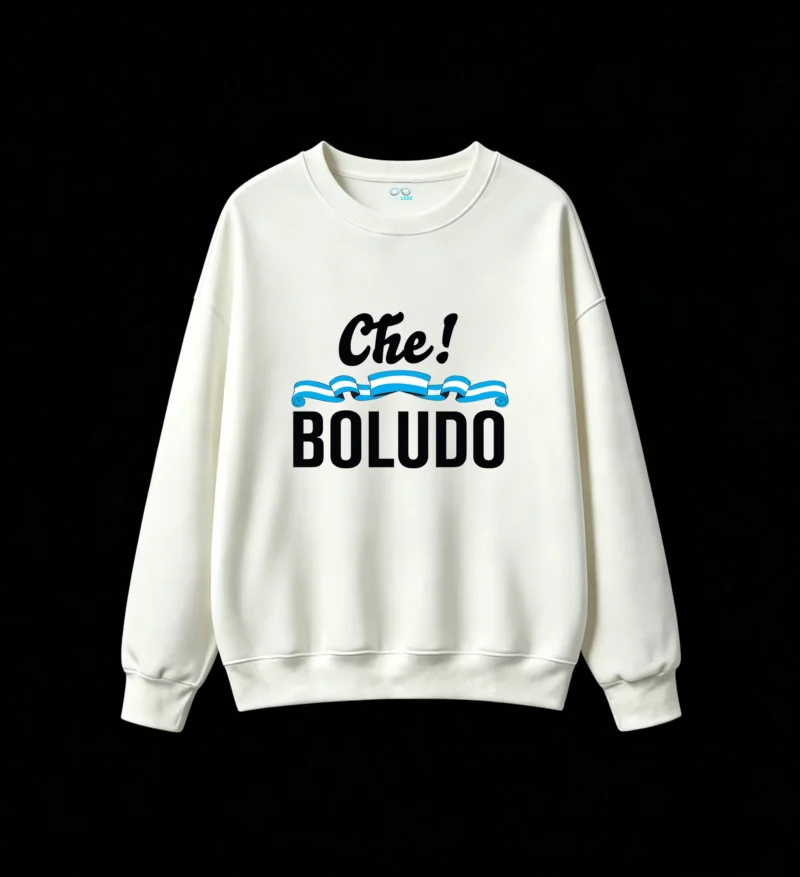 Sudadera unisex oversize sin capucha