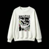 白卫正 Don't Touch - Colorful Childlike Doodle Art Black Background Hoodie