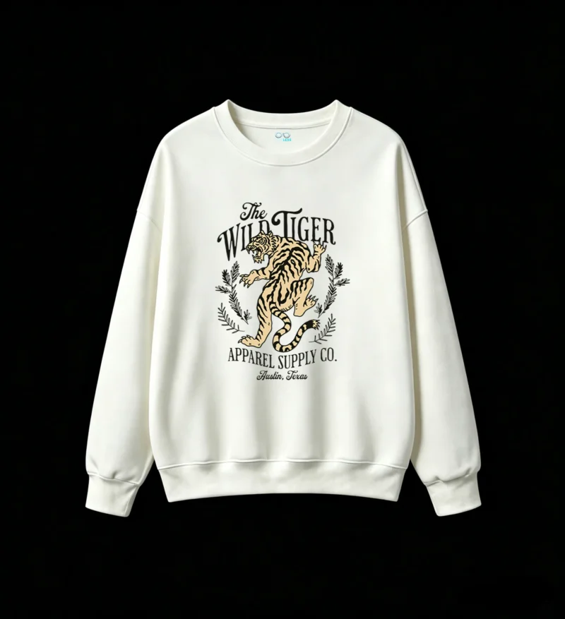 Unisex Oversized Hoodless Sweatshirt