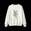 Dark Ornate Mythical Griffin Winged Lion Emblem Unisex Hoodie
