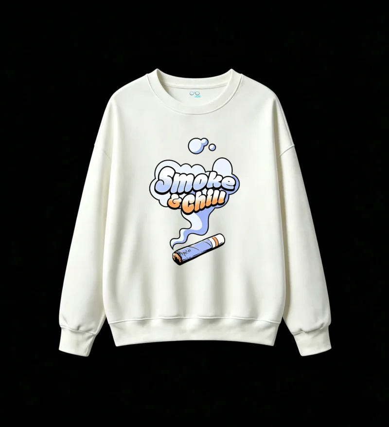 Cozy Oversized Hoodless Sweatshirt for Women Men