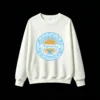 白卫正 Argentina Sun of May Vintage Floral Emblem Tango Dancers Unisex Hooded Sweatshirt