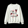 No Hoodie Women Men Oversized Pullover Sweatshirt