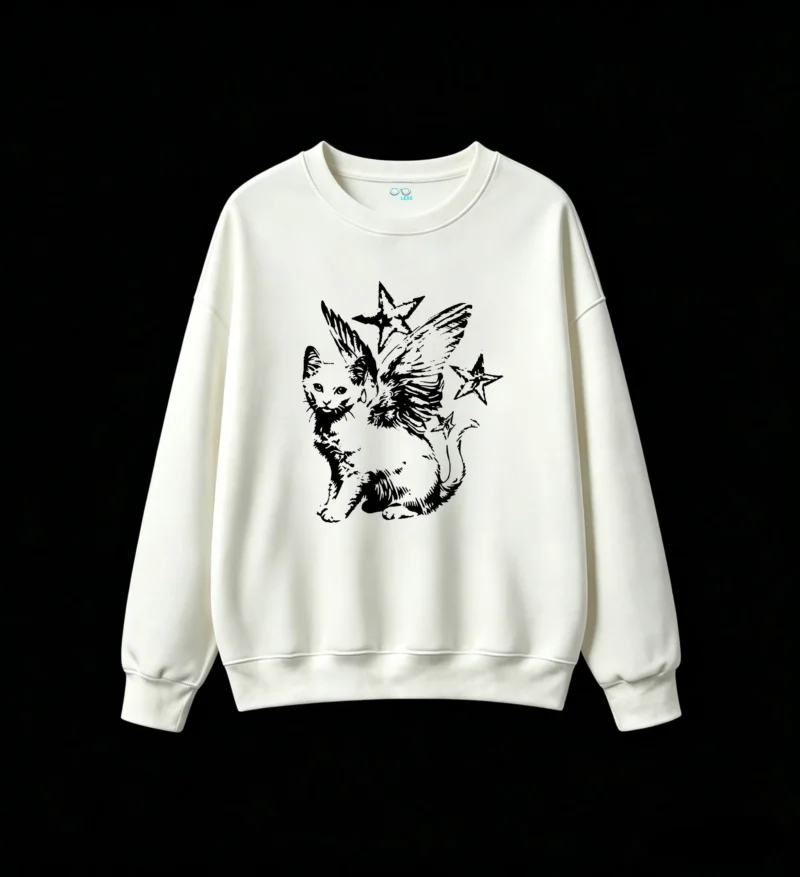 Fantasy Dark Dragon Creature Sketch Art Hoodie